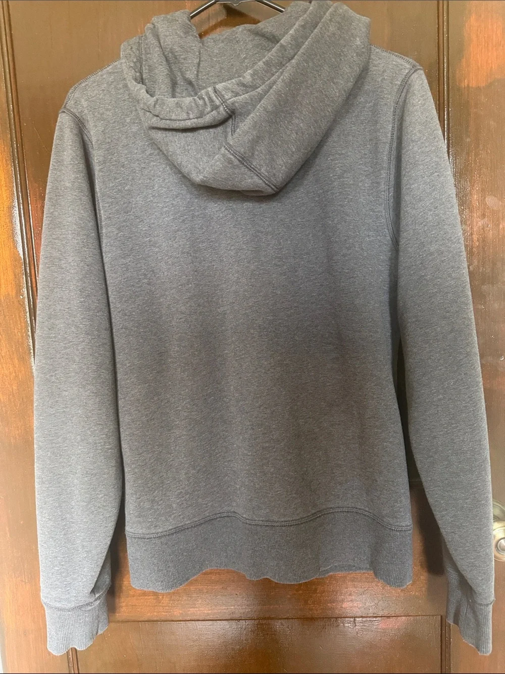 Champion Men's Heather Gray Full-Zip Hoodie